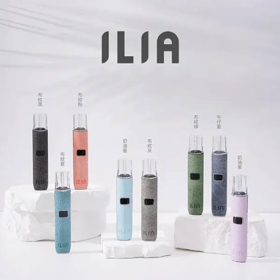 ILIA主機 8色可選｜布紋款哩亞主機 ILIA電子煙主機 換彈式霧化桿 #日期10/22