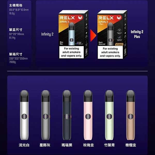 RELX6代主機 RELX電子煙主機 ILIA電子煙/台灣現貨#日期10/22