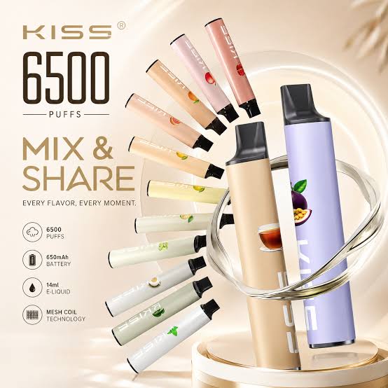 KIS5 凱斯6500口拋棄式電子煙多口味Mesh KIS5電子煙##日期10/